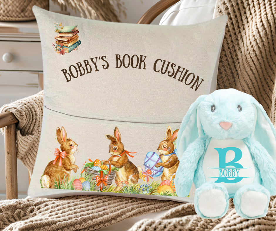 Kids Reading Cushion & Plush Toy