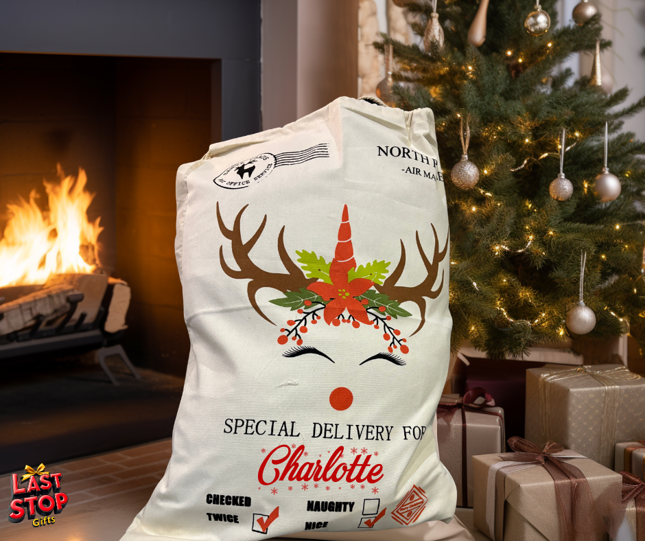 Large Personalised Santa Sack