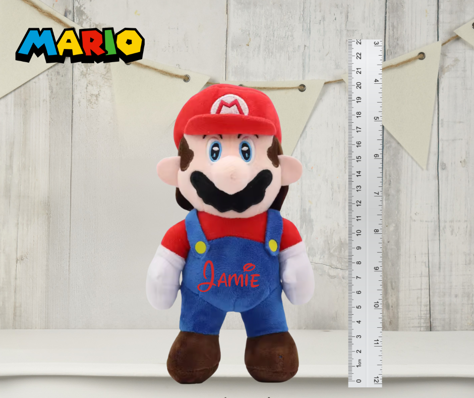 Mario Personalised Plushie