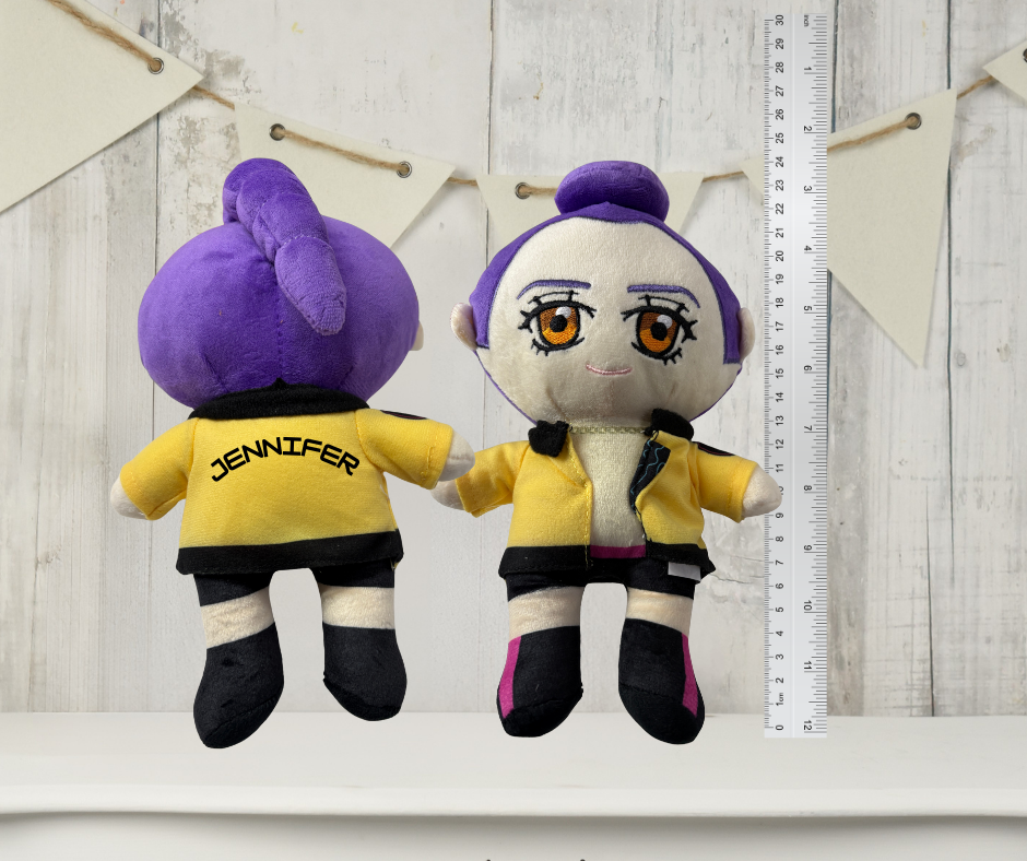 RUMI Demon Hunter Huntrix Personalised Plushie