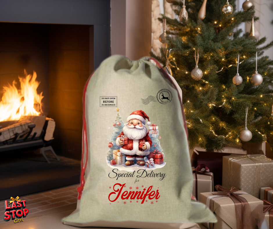 Large Personalised Santa sack
