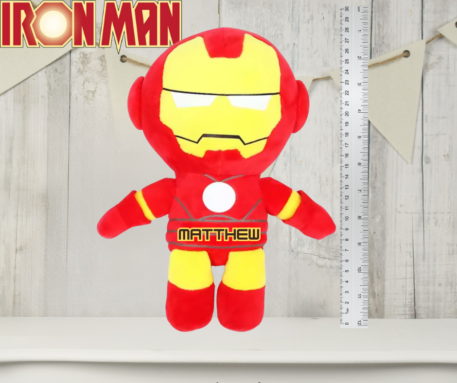 Personalised Iron Man Plushie