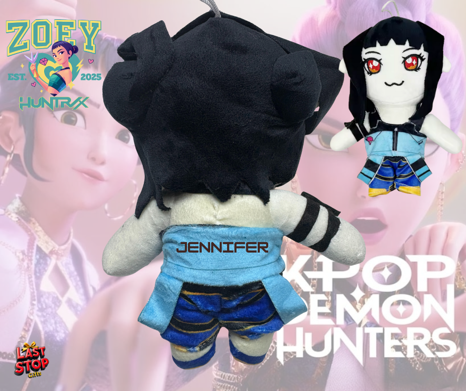 Zoe Demon Hunter Personalised Plushie