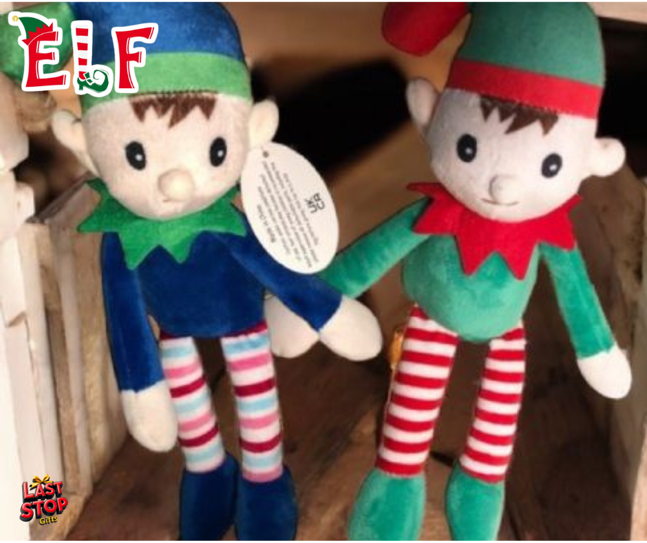 Christmas Elf Personalised Plushie