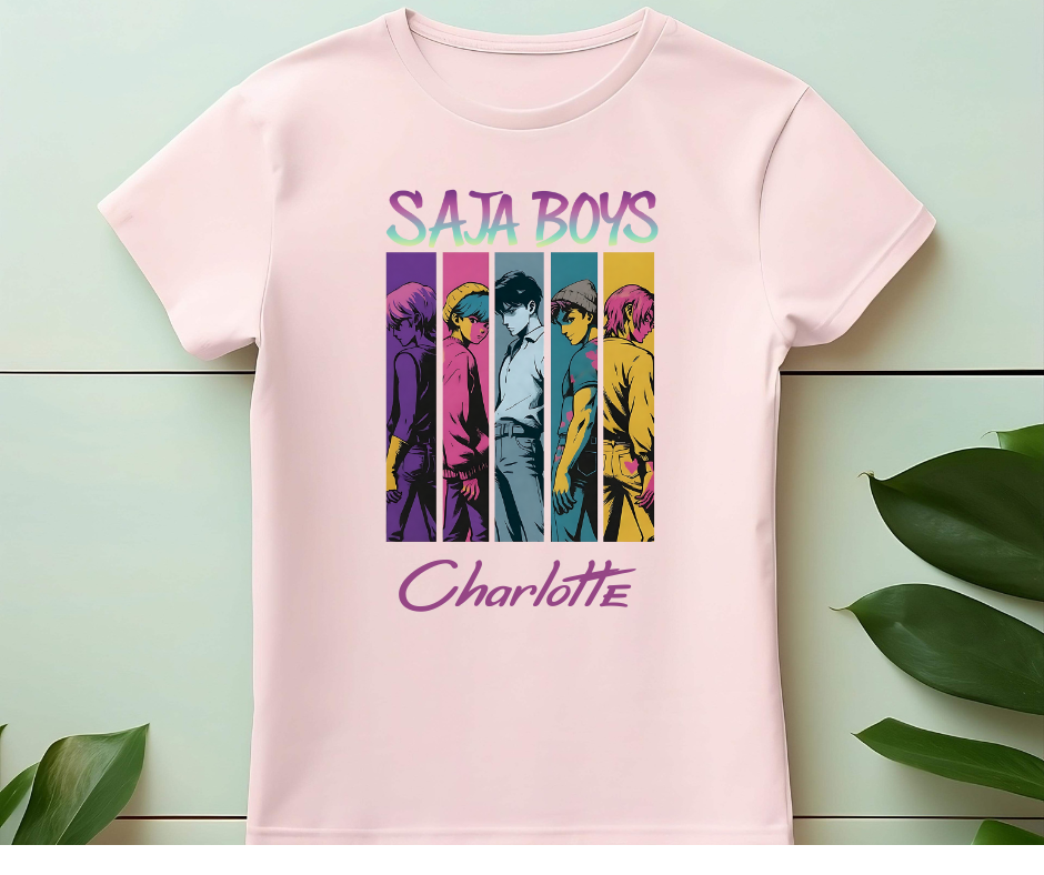 Saja Boys - Demon Hunter T-shirt PERSONALISED