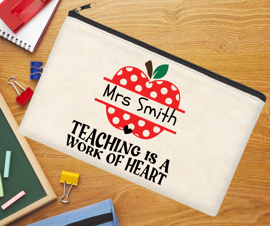 Teacher Pencil case (Apple)