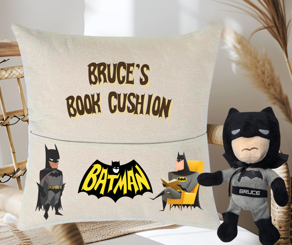 Batman Book Cushion