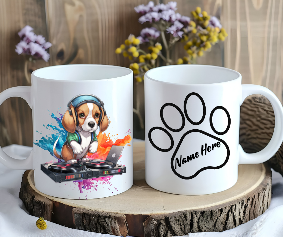 DJ Dog Mug