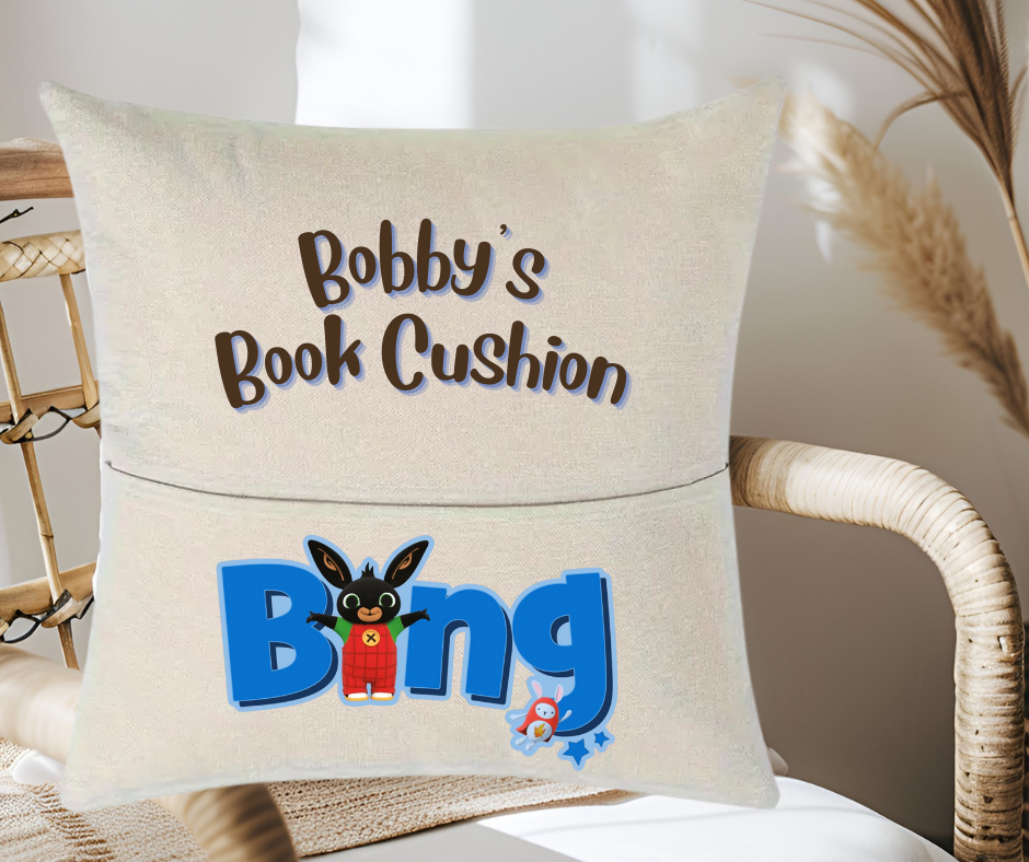 Bing Book Cushion
