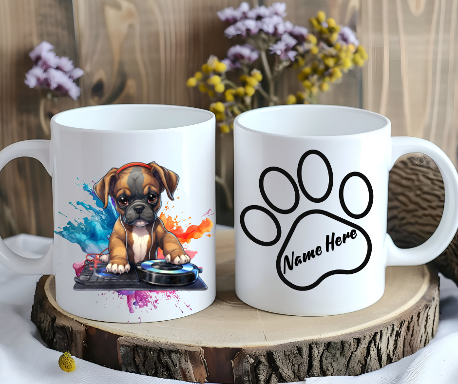 DJ Dog Mug