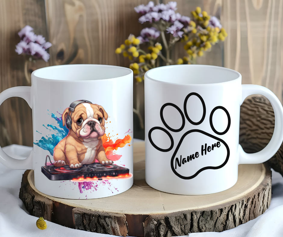 DJ Dog Mug