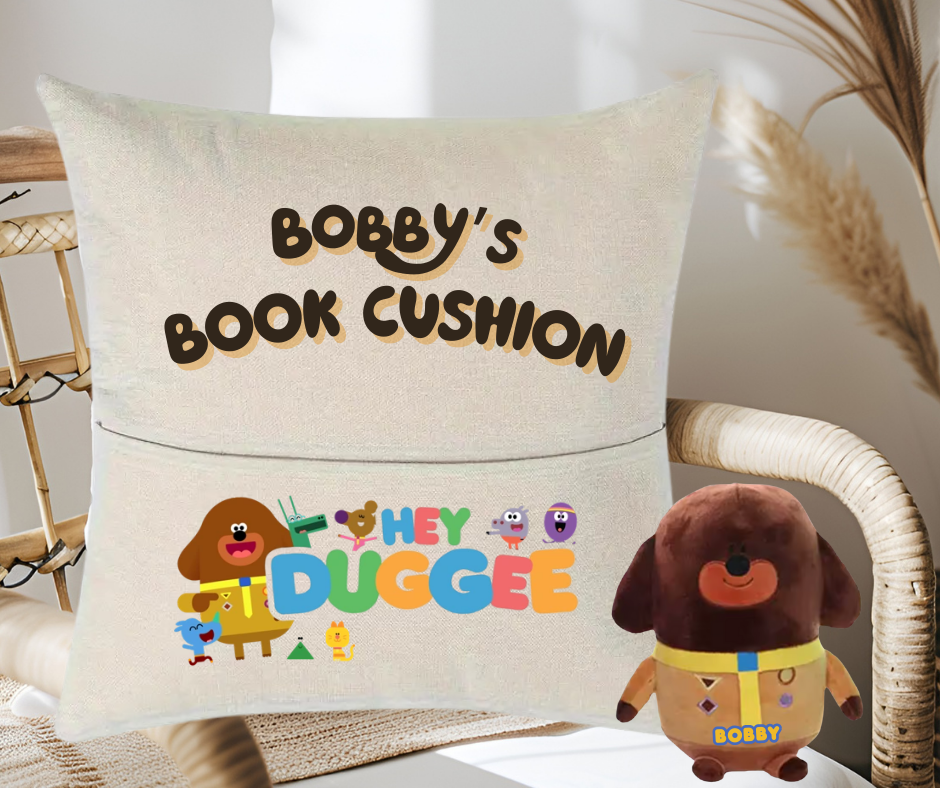 Hey Duggee Book Cushion