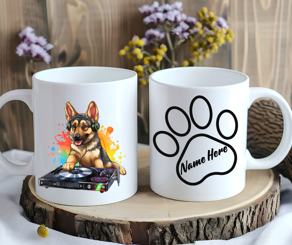 DJ Dog Mug