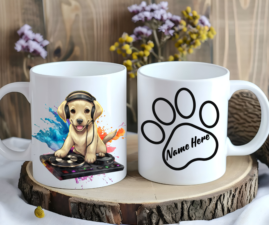 DJ Dog Mug