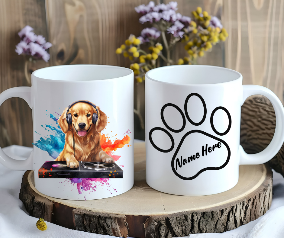 DJ Dog Mug