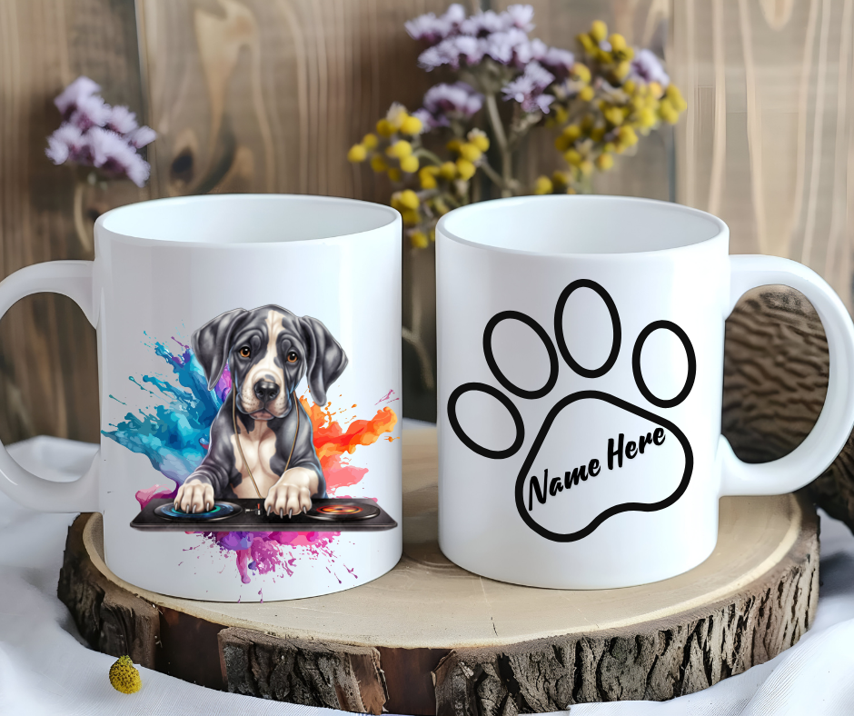 DJ Dog Mug