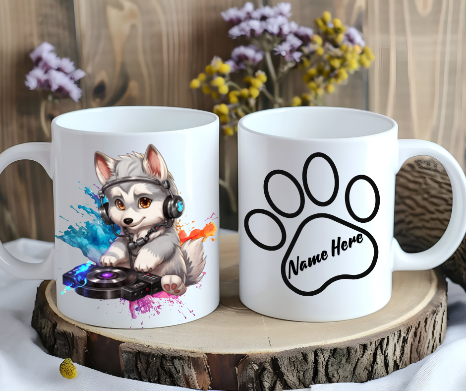 DJ Dog Mug