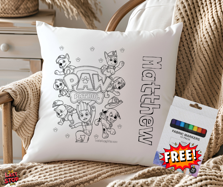 Kids Colouring Cushion Covers
