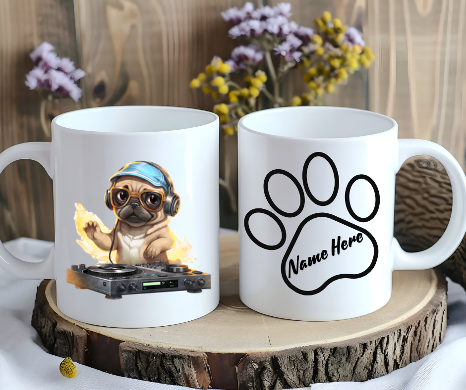 DJ Dog Mug
