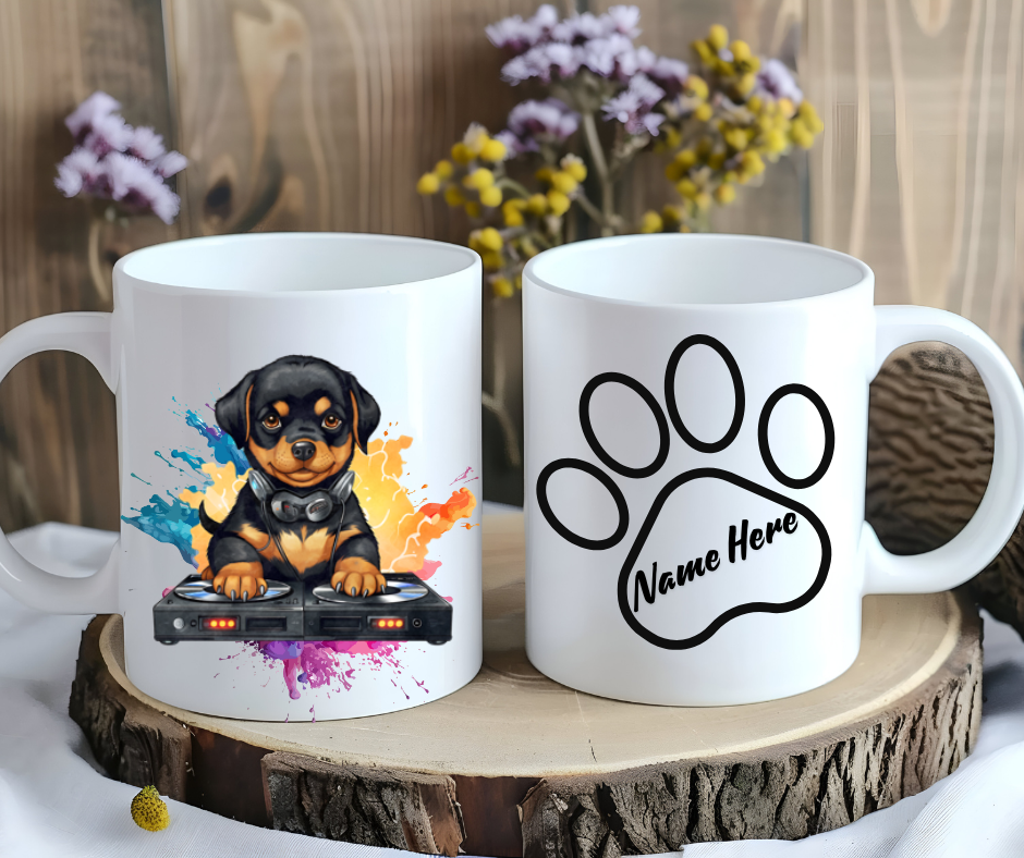 DJ Dog Mug