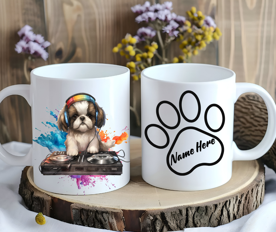 DJ Dog Mug