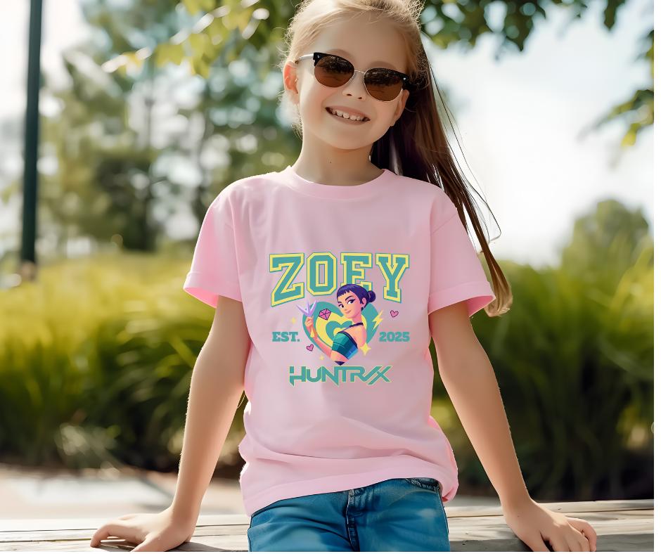 Zoe Demon Hunters T-shirt PINK