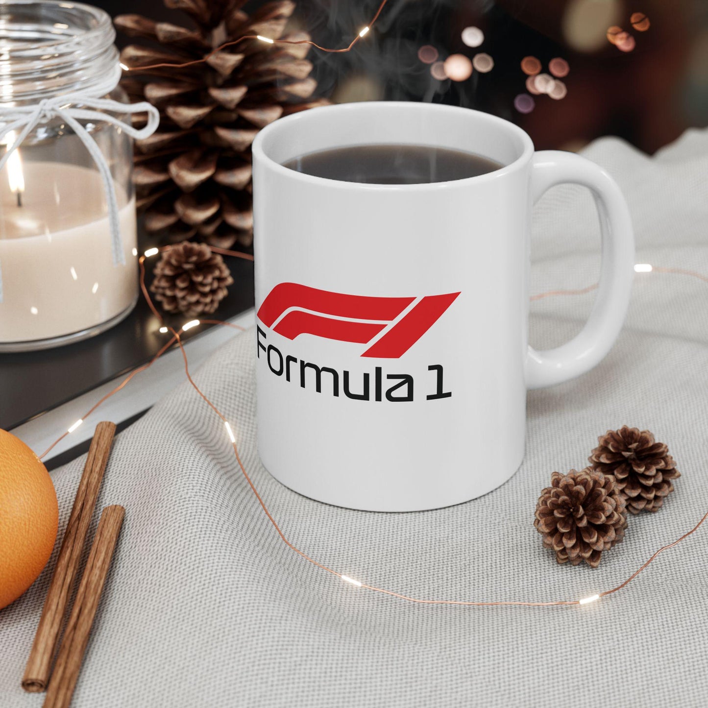 Silverstone Race Track Mug: F1 Formula 1 Ceramic Coffee Cup