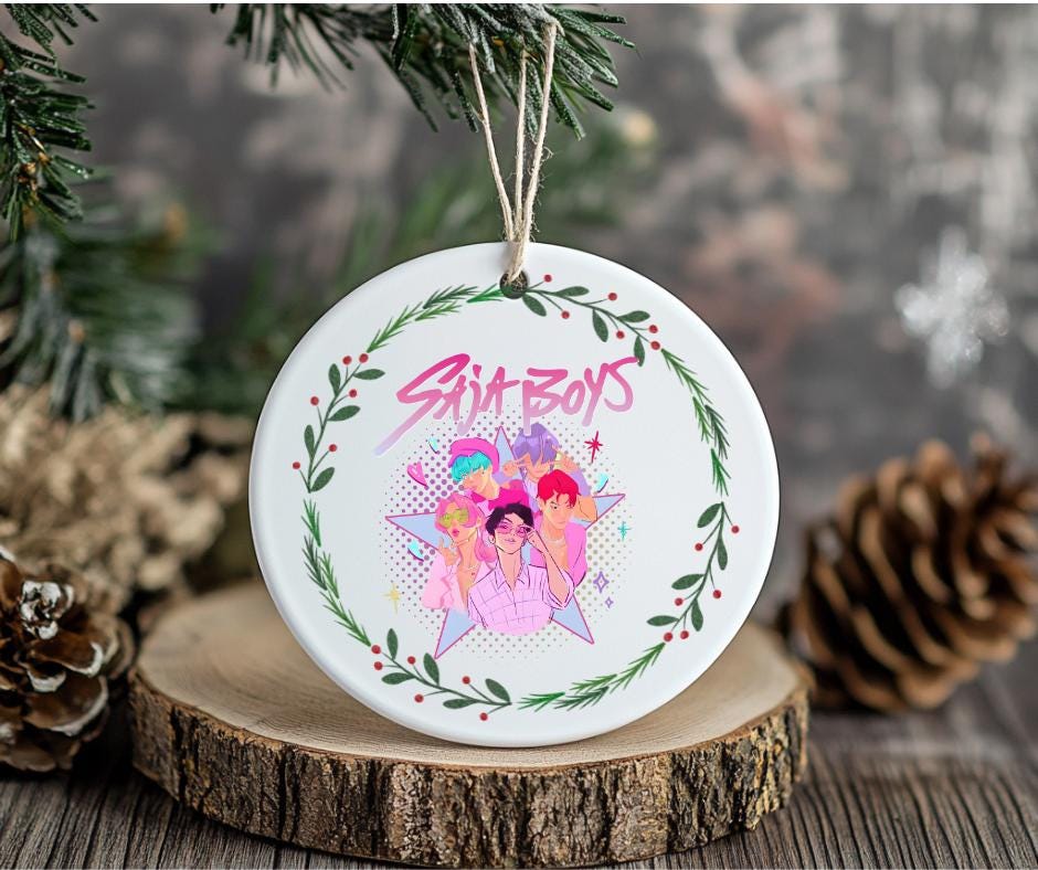 Saja Boys - Christmas Decoration bauble