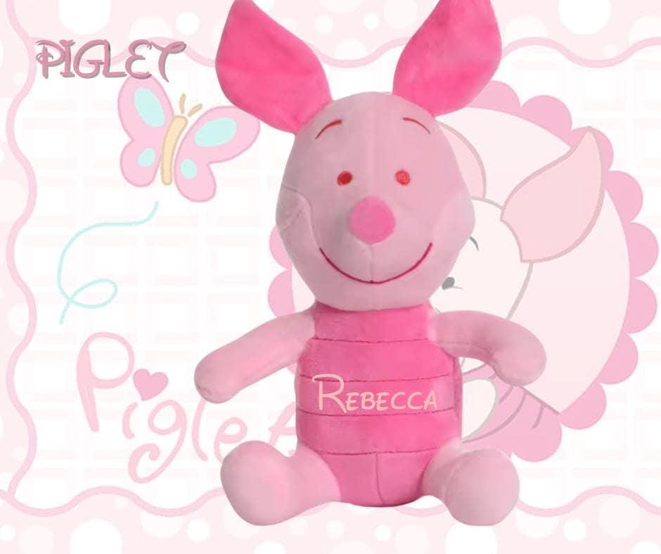 Personalized Piglet Plushie: Soft Cuddle Buddy (20cm)
