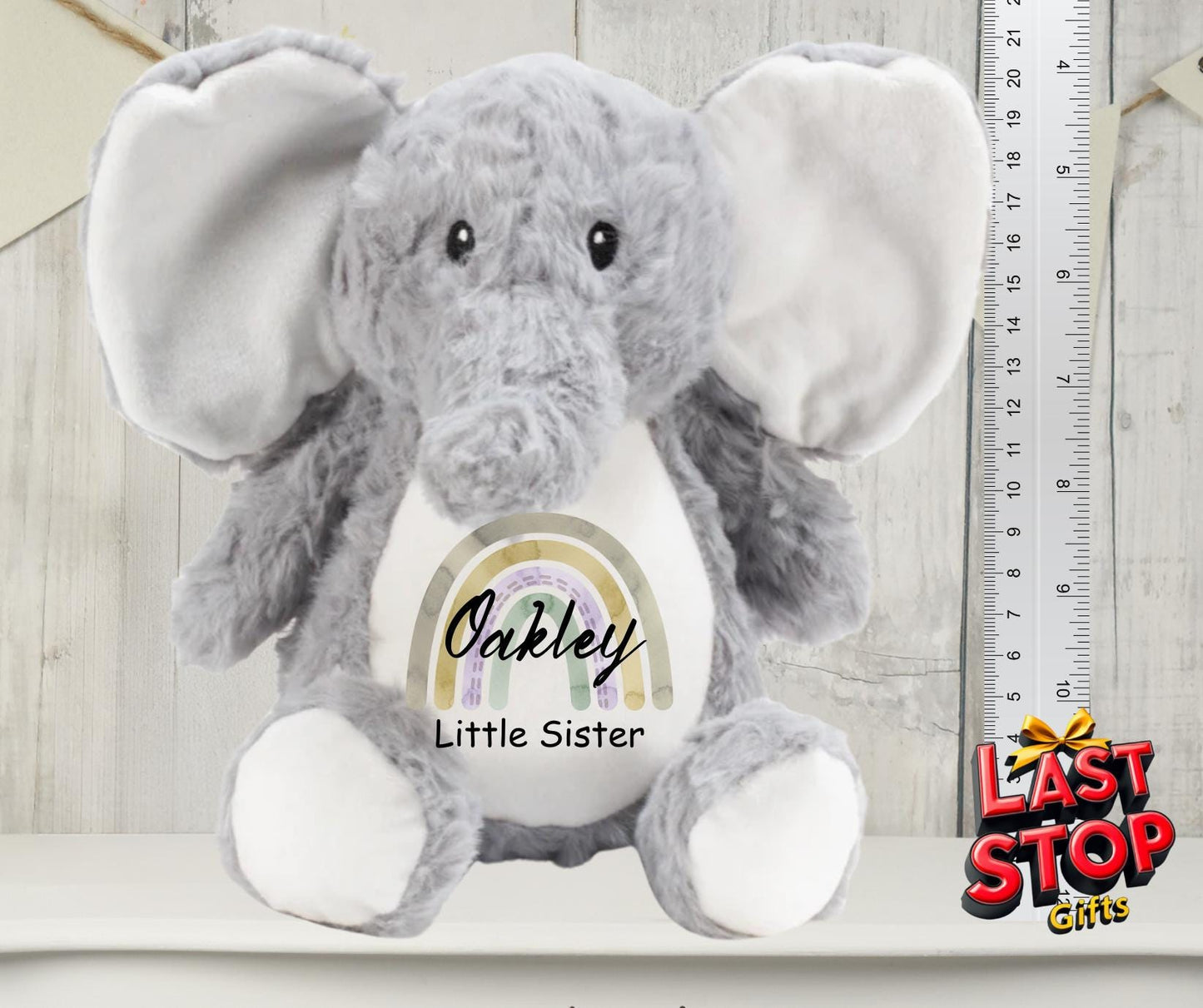 Personalised Plushie: Customized Big Sister Gift, Ideal for Birthdays - Holidays