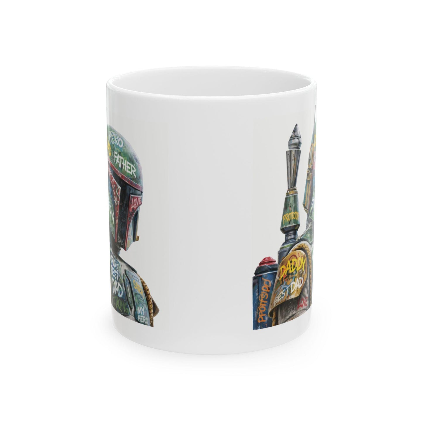 Father's Day Boba Fett Mug – Dad Hero Protector