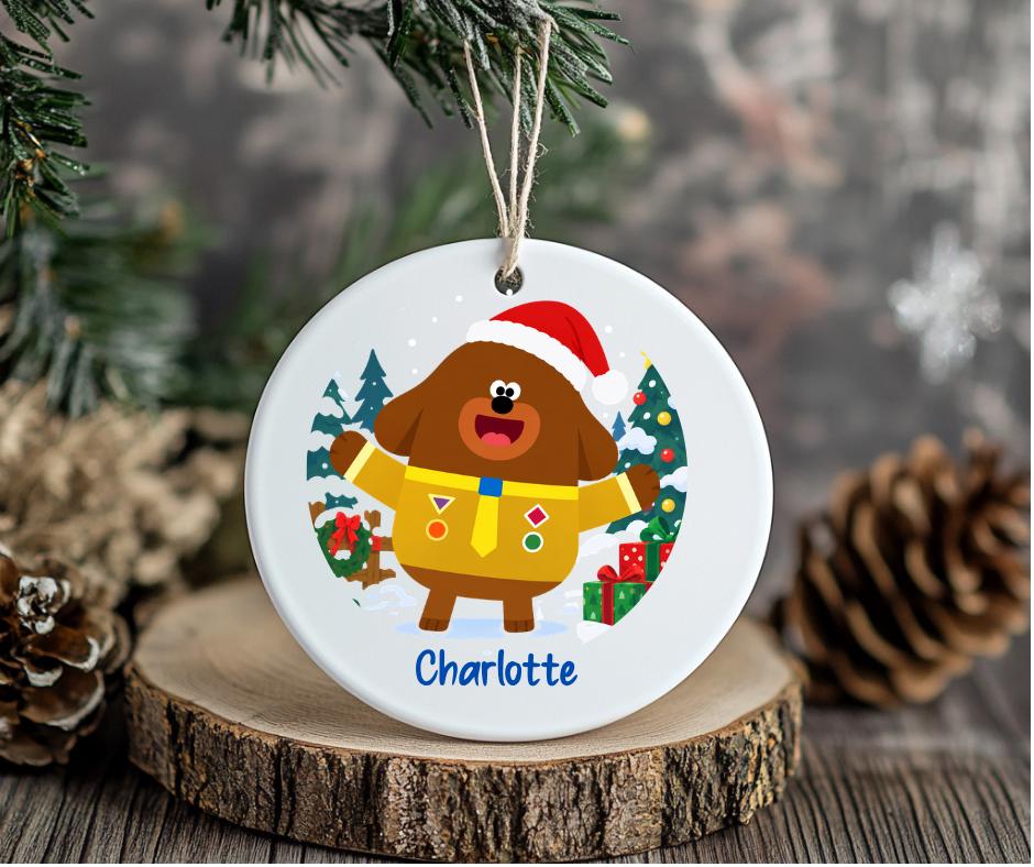 Duggee Christmas Bauble - Personalised