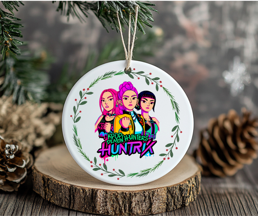 K Pop Demon Hunters Christmas Bauble