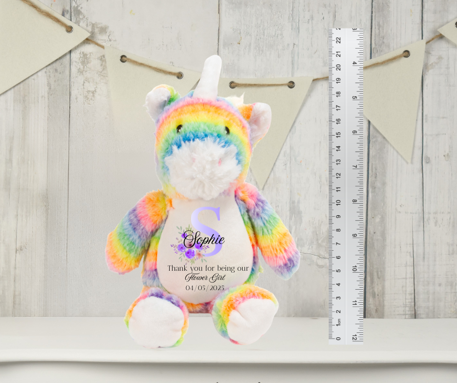Flower girl  Teddy