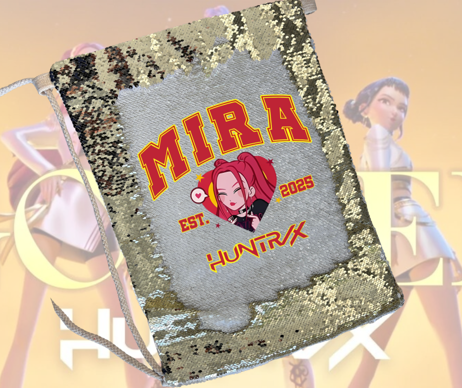 Mira K Pop Demon Hunter Draw string bag