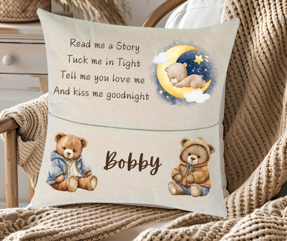 Kids reading cushion