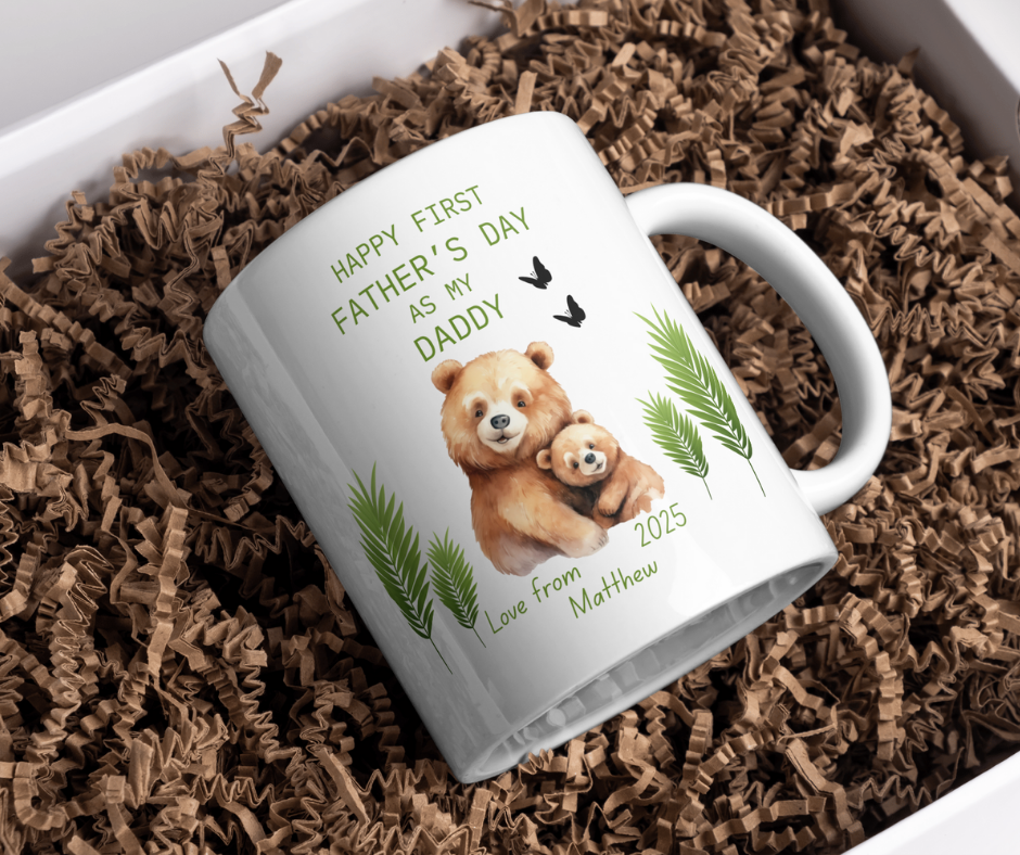 1st Father Day 'DAD' Personalised