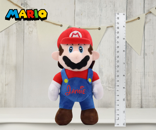 Mario Personalised Plushie