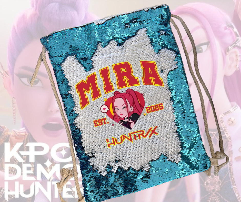 Mira K Pop Demon Hunter Draw string bag