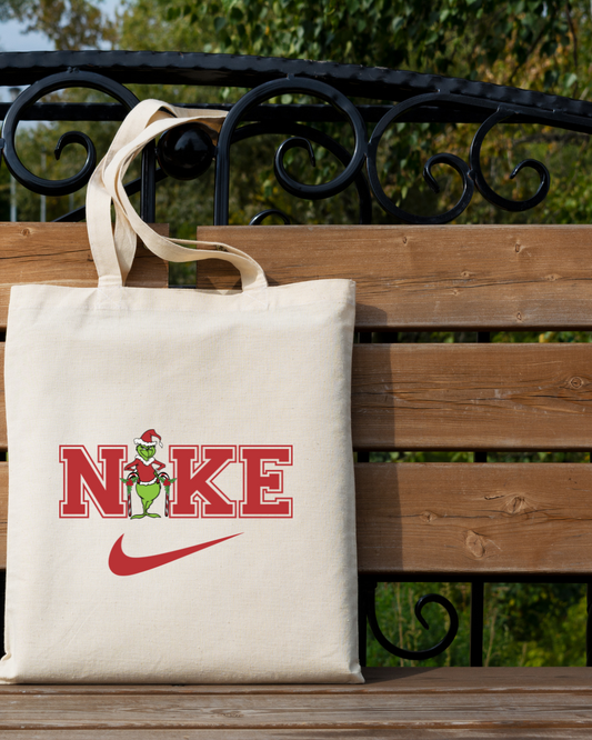 Grinch Nike Tote bag