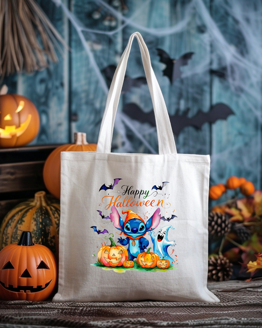 Stitch Halloween Large Trick or Treat bag