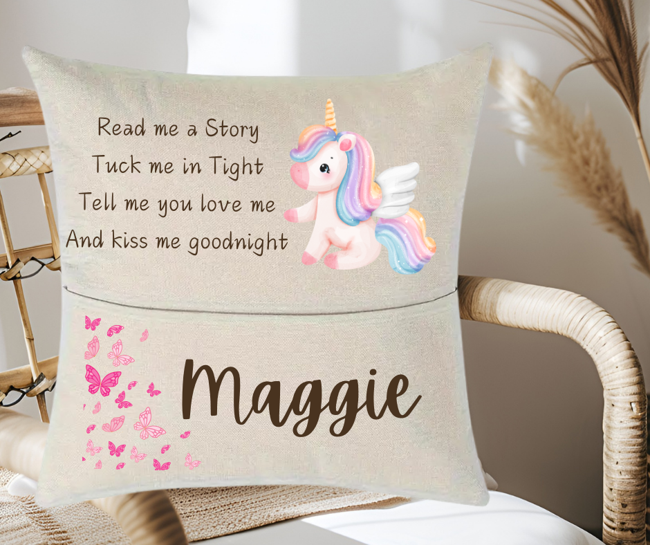 Kids reading cushion