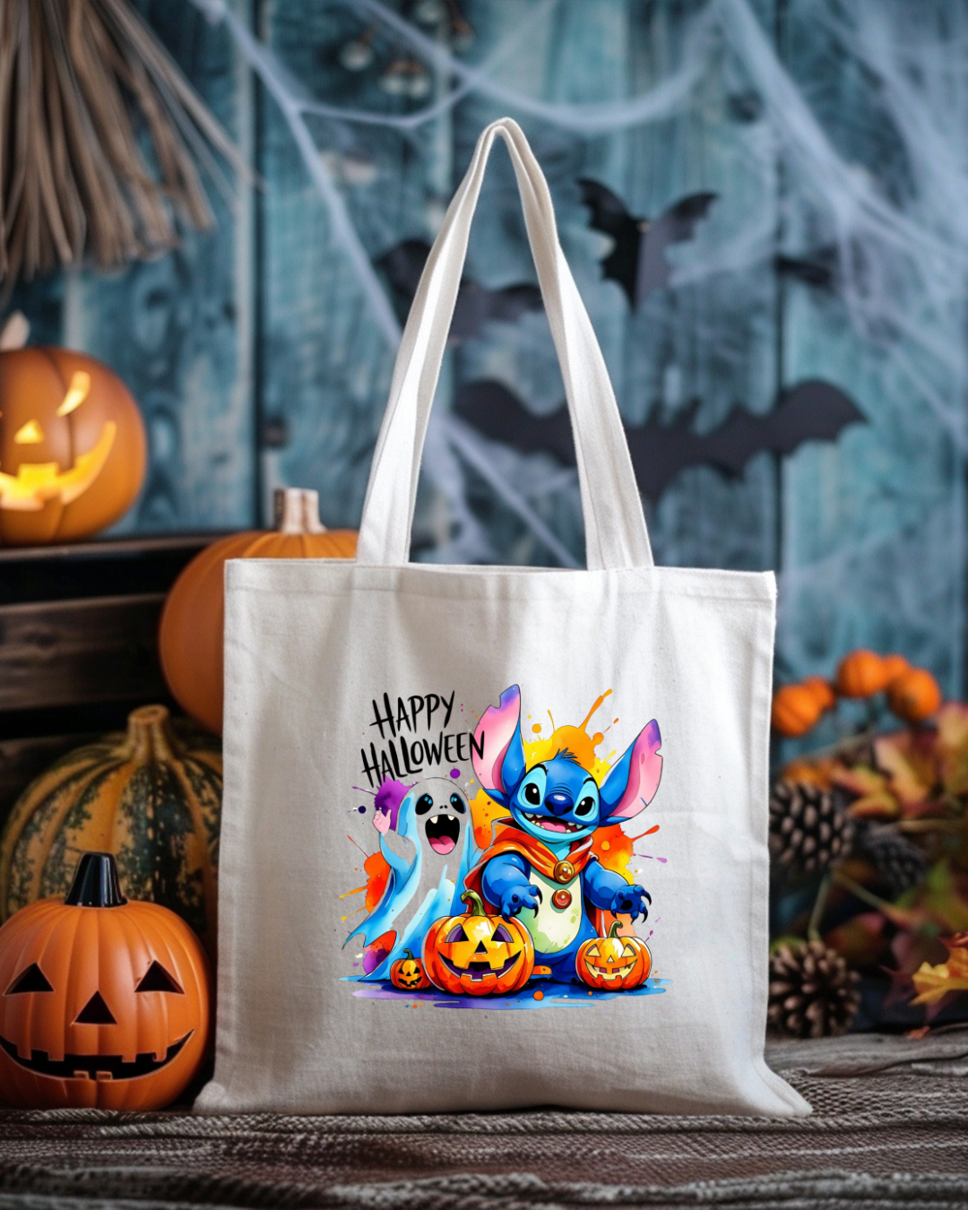 Stitch Halloween Large Trick or Treat bag