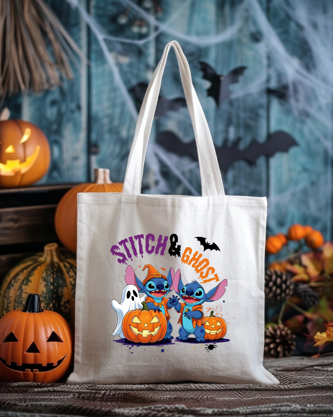 Stitch Halloween Large Trick or Treat bag