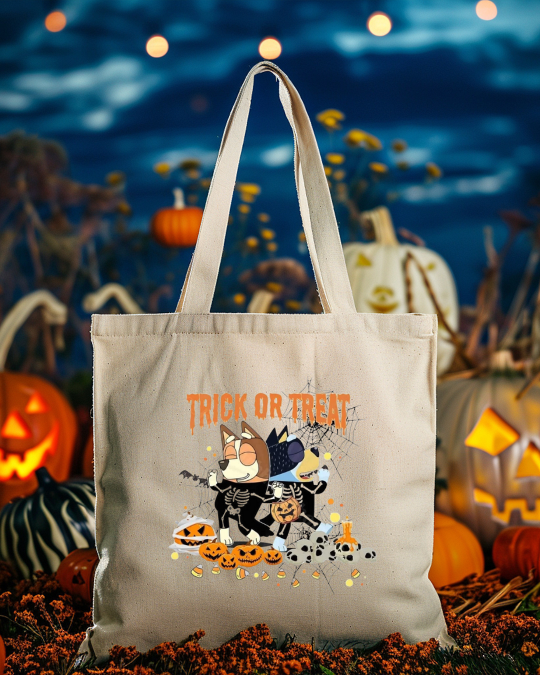 Bluey Large Trick or Treat bag
