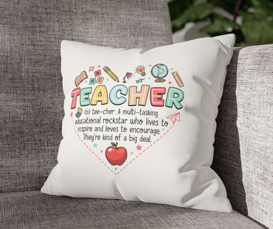 Teacher Heart Cushion