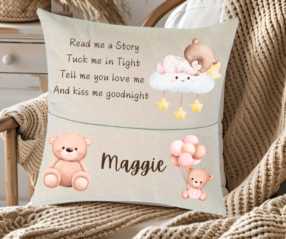 Kids reading cushion