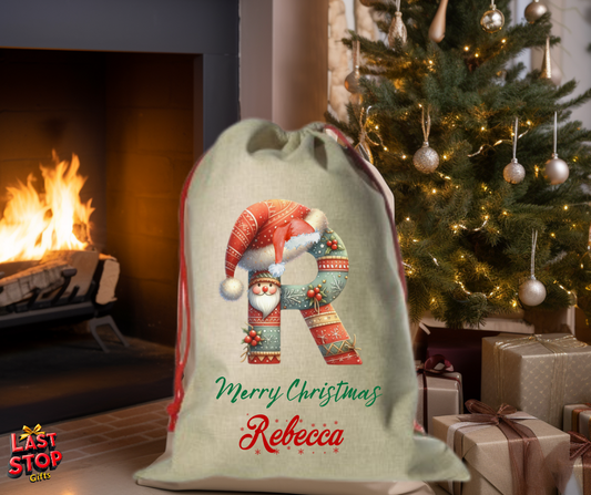 Personalised Santa Sack
