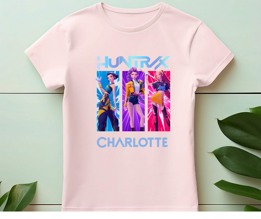 Demon Hunter - Huntrix T-shirt - PERSONALISED