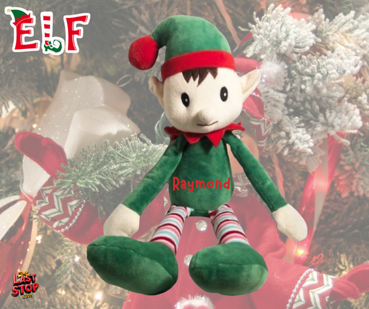 Personalised Elf Plushie,